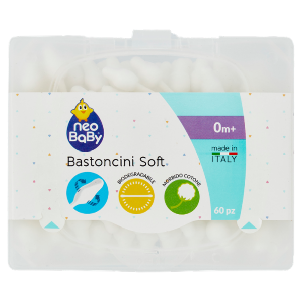 neo Baby Bastoncini Soft 0m+ 60 pz