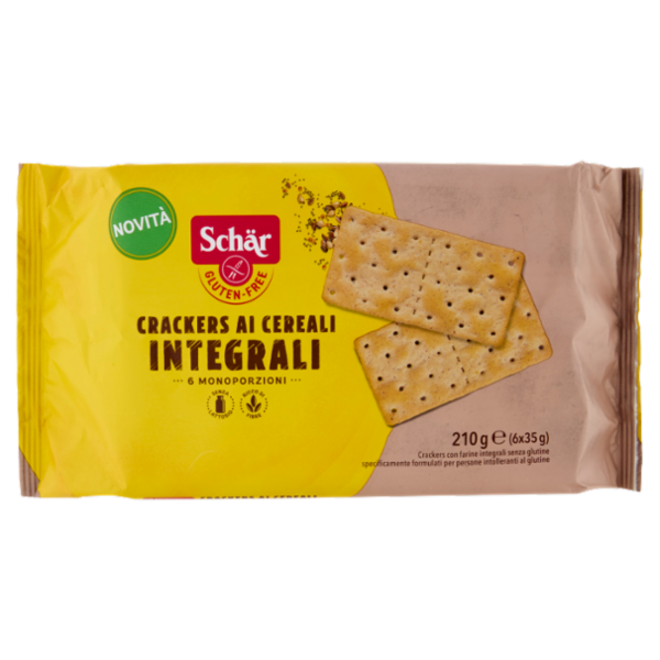 Schär Crackers ai Cereali Integrali 6 x 35 g