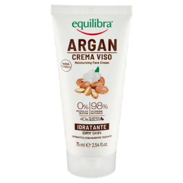 equilibra Argan Crema Viso Idratante 75 ml