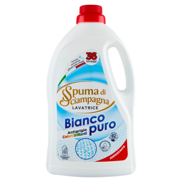 Spuma di Sciampagna Lavatrice Bianco puro 1620 ml