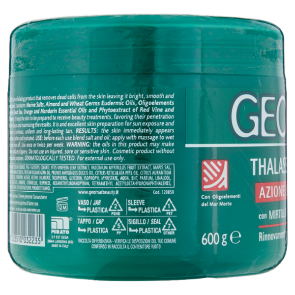 Geomar Thalasso Scrub Azione Levigante 600 g