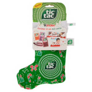 Tic Tac Kinder Calza Befana 5 Pezzi 209 g