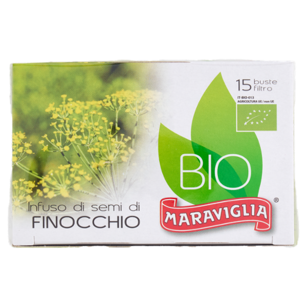 Maraviglia Bio Infuso di semi di Finocchio 15 buste filtro 30 g