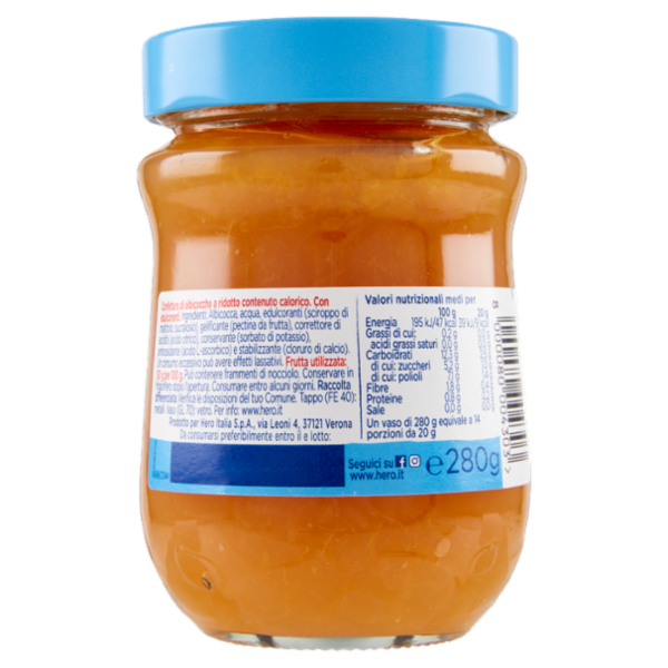 Hero Light Albicocche 280 g