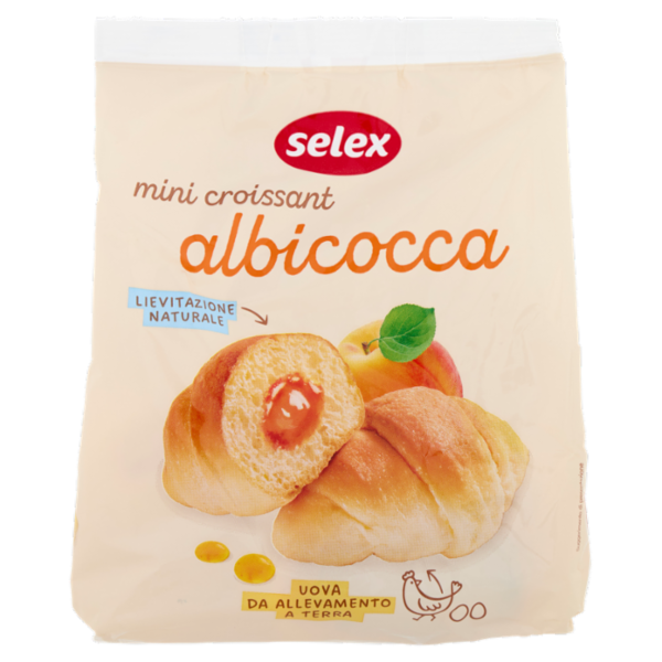 Selex Mini Croissant all'Albicocca 150 g