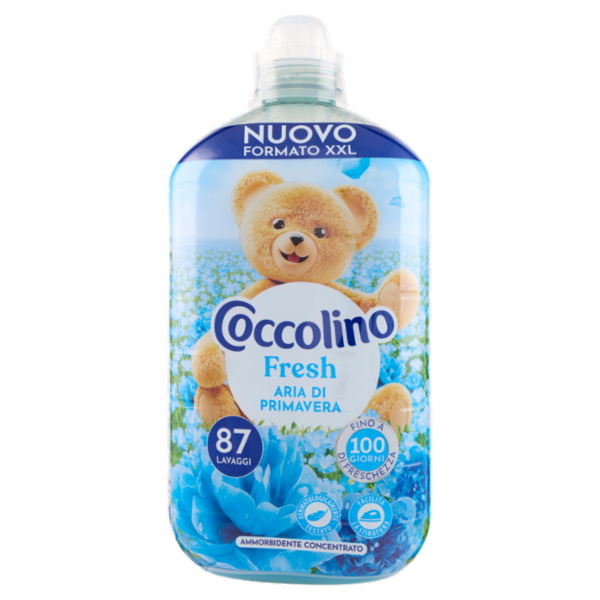 Coccolino Ammorbidente Concentrato Fresh Aria di Primavera 87 Lavaggi 1827 ml