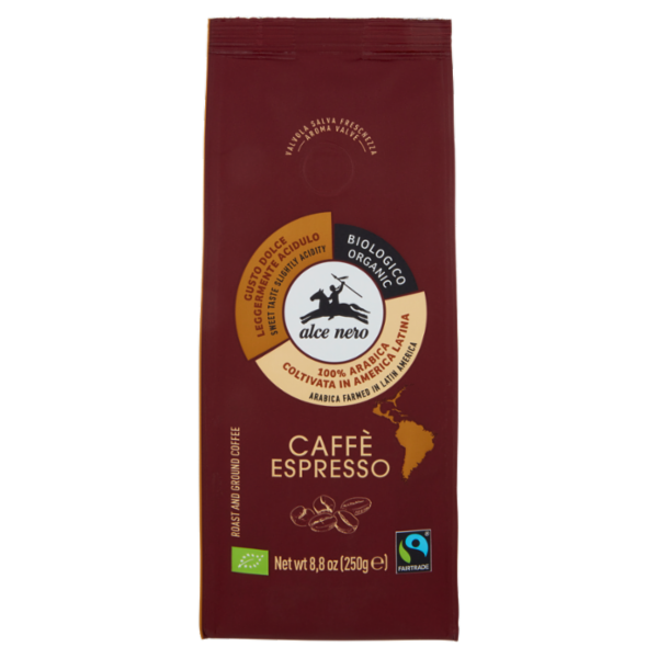 alce nero Caffè Espresso 100% Arabica 250 g