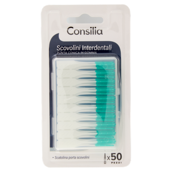 Consilia Scovolini Interdentali Punta Conica 50 pezzi
