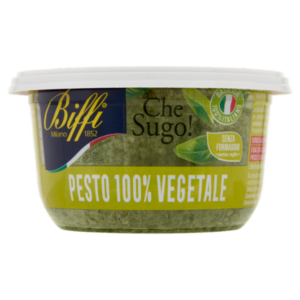Biffi Che Sugo! Pesto 100% Vegetale Senza Aglio 150 g