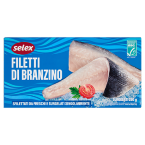 Selex Filetti Di Branzino Surgelati 250 g