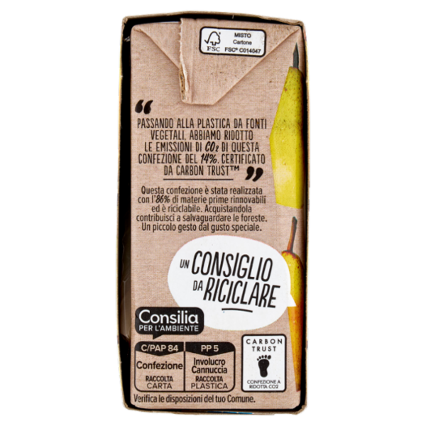 Consilia Succo e Polpa di Pera Biologico 3x200 ml