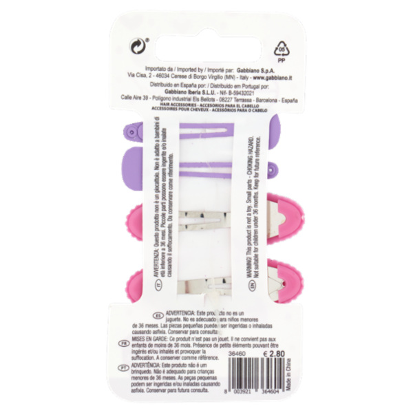 elison girl Accessori per Capelli Fermagli 4 pz