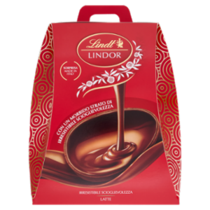 Lindt Lindor Uova Di Cioccolato Pasqua Cioccolato Al Latte Doppio Strato 360 g