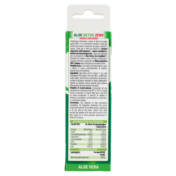 equilibra Aloe Detox Zero Stick Gel 3 x 30 ml