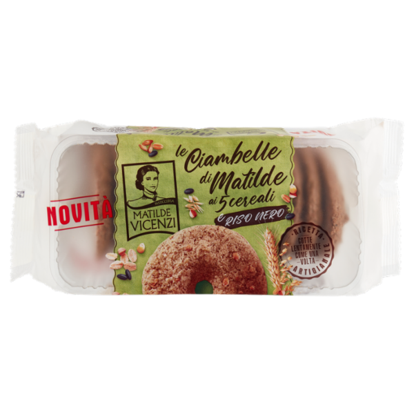 Pasticceria Matilde Vicenzi le Ciambelle di Matilde ai 5 cereali e Riso Nero 200 g