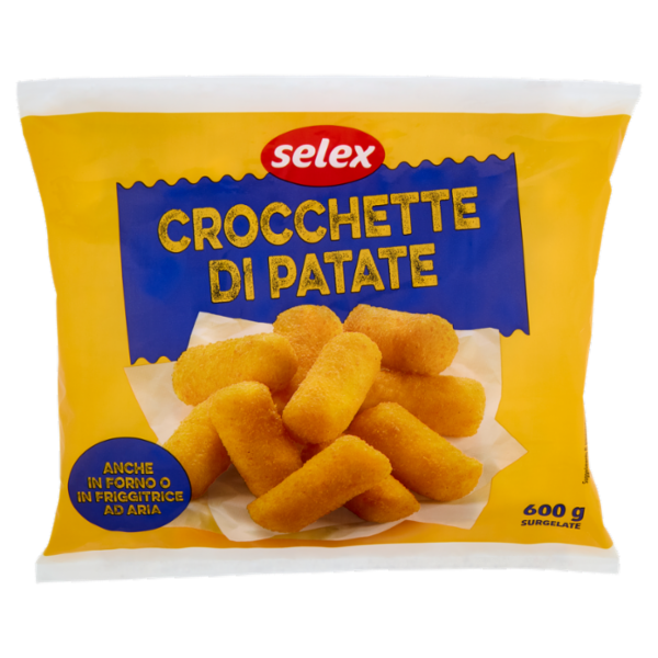 Selex Crocchette di Patate Surgelate 600 g