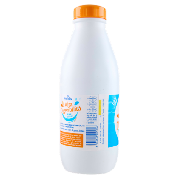 candia Alta Digeribilità Senza lattosio 1,0% Grassi 1 L