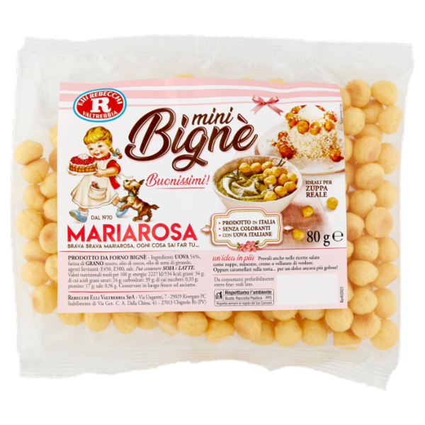 Mariarosa mini Bignè 80 g