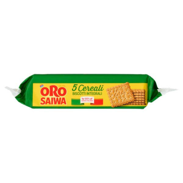 Oro Saiwa biscotti secchi 5 Cereali - 420 g