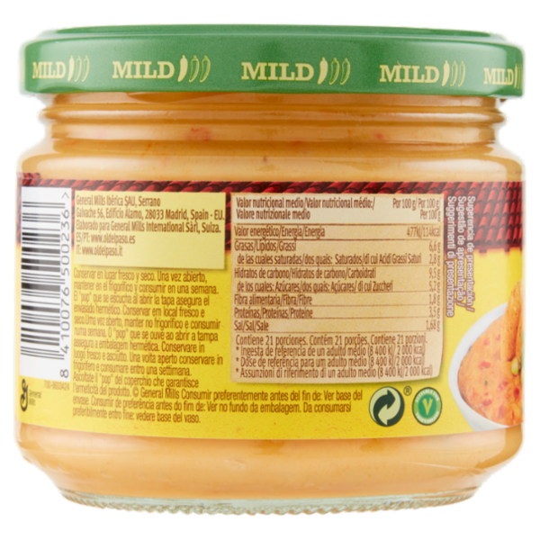 Old El Paso Salsa de Queso Mild 320 g