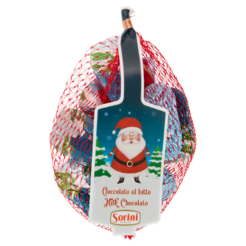 Sorini Retina Christmas Mix Cioccolato Al Latte Ripieno Di Crema Al Latte 70 g