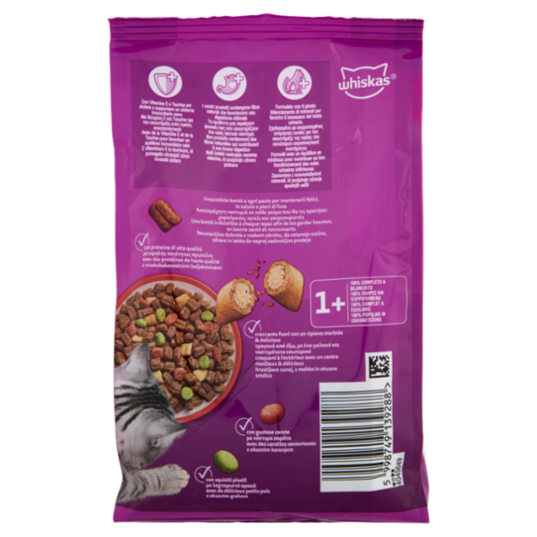 Whiskas Crocchette con delizioso Manzo 300g