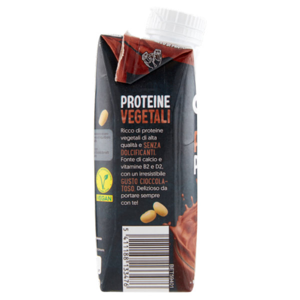 ALPRO 15G Proteine, Bevanda Proteica 100% Vegetale, Gusto Cioccolato, Senza Lattosio, 250 ml