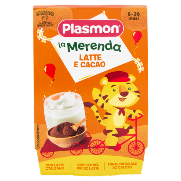 Plasmon la Merenda Latte e Cacao 2 x 120 g