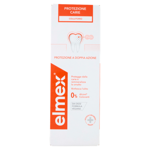 elmex collutorio Protezione Carie rinfresca l'alito 400 ml