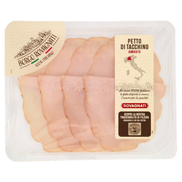 Borgo Rovagnati Petto di Tacchino Arrosto 100 g