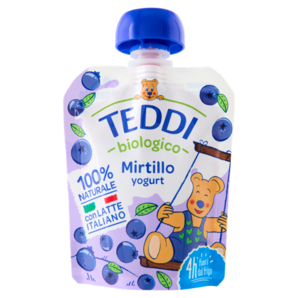 Teddi biologico Mirtillo yogurt 85 g