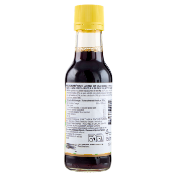 Kikkoman Ponzu Citrus Seasoned Soy Sauce Lemon 150 ml