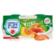Centrale del Latte di Roma Zero Grassi Pesca Yogurt magro con frutta in pezzi 2 x 125 g