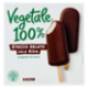 Vegetale 100% 6 Stecchi di Gelato alla Soia Ricoperti di Cioccolato Fondente 300 g