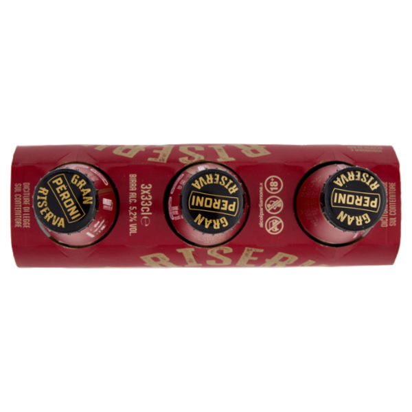 Peroni Gran Riserva Rossa Birra 3 x 33 cl