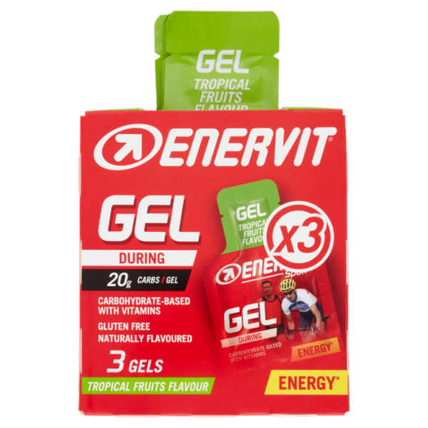 Enervit Gel Tropical Fruits Flavour 3 x 25 ml