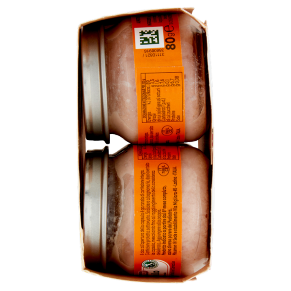 Plasmon Omogeneizzato Vitello con cereale 4 x 80 g