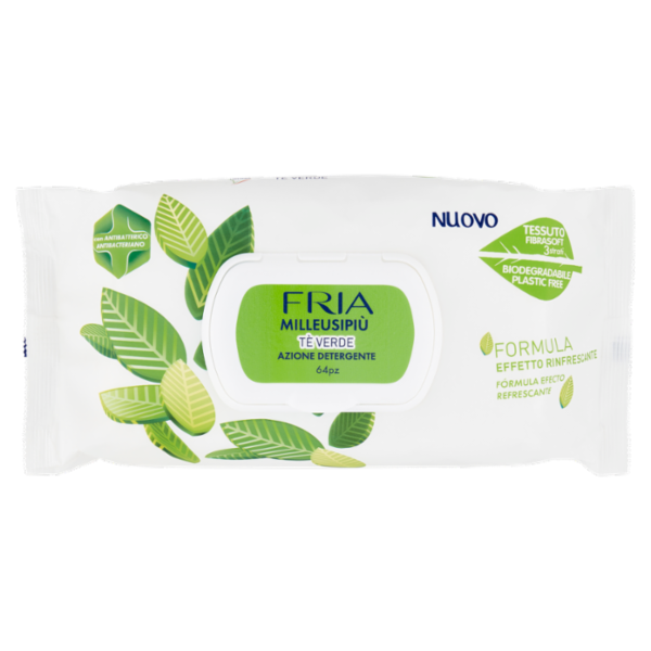 Fria Milleusipiù Tè Verde Azione Detergente 64 pz