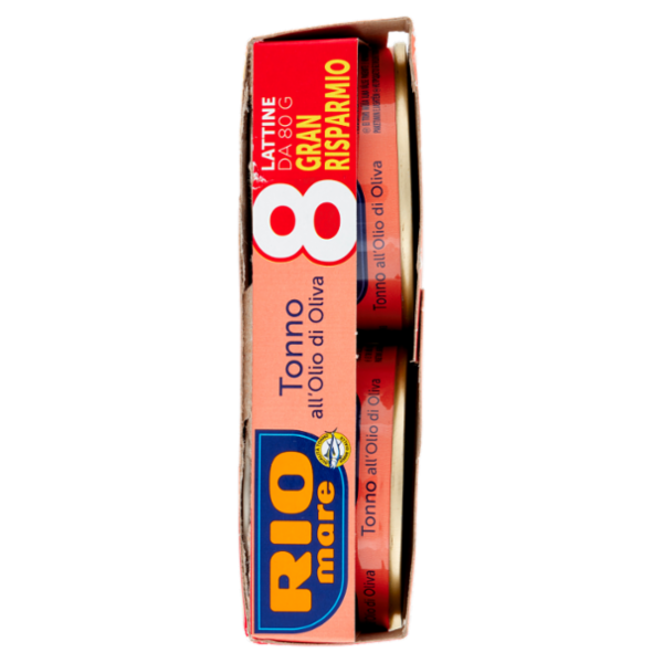 Rio mare Tonno all'Olio di Oliva 8 x 80 g