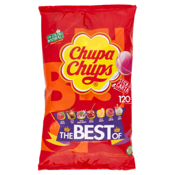 Chupa Chups the Best of 120 x 12 g