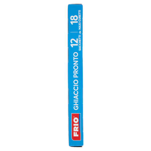 Frio Ghiaccio Pronto Sacchetti da 18 Maxi Cubetti 12 pz