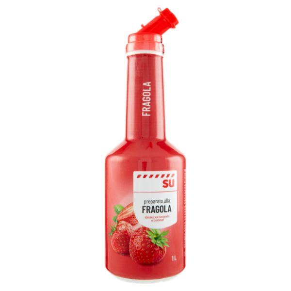 Sù Preparato per Bevande e Cocktail alla Fragola 1 L