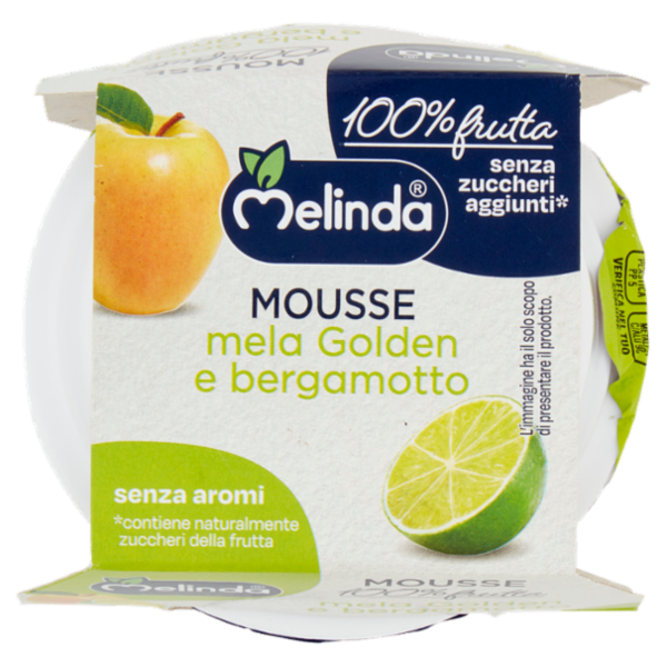 Melinda Mousse mela Golden e bergamotto 2 x 100 g