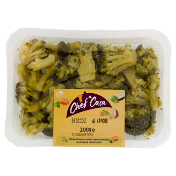 Chef a Casa Broccoli al Vapore 200 g