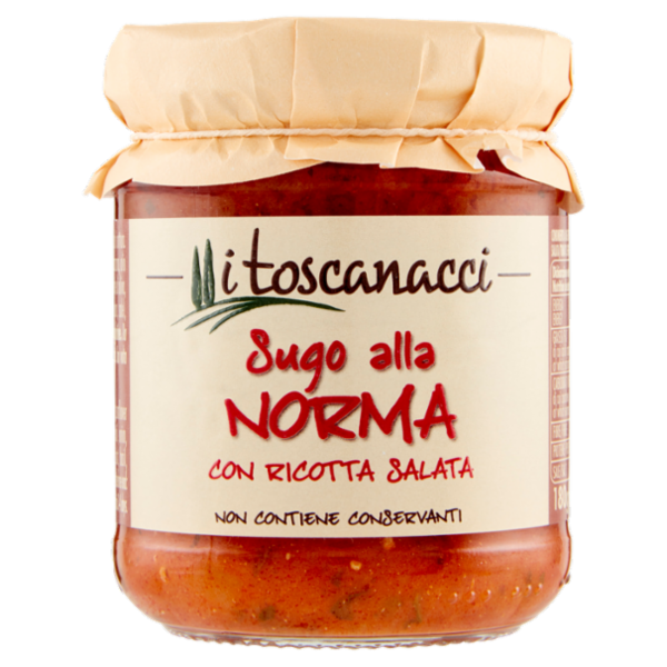 I toscanacci Sugo alla Norma 180 g
