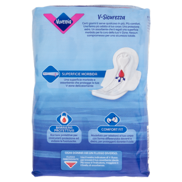 Nuvenia comfort & protezione Sottile+ con Ali 16 pz