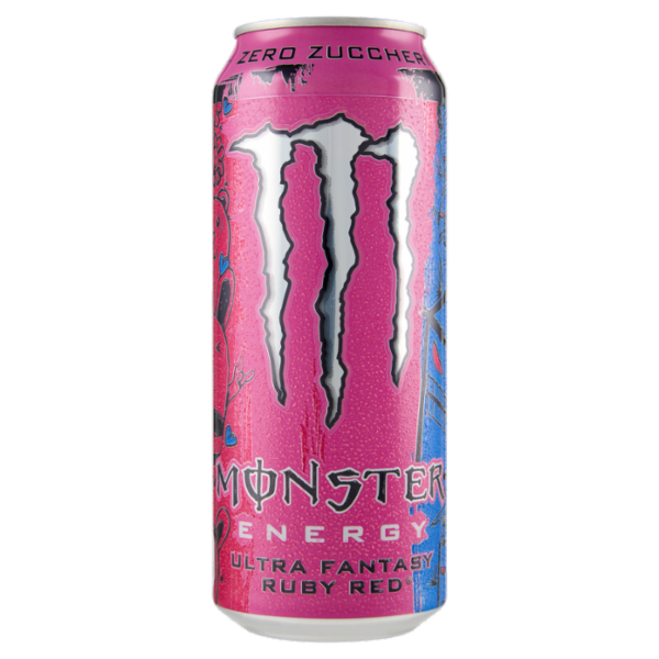 Monster Energy Ultra Fantasy Ruby Red Zero Sugar Can 500 ml