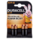 Duracell Plus AAA 4 Mini Stilo / Micro Alcalina 1.5V MN2400 4 pz