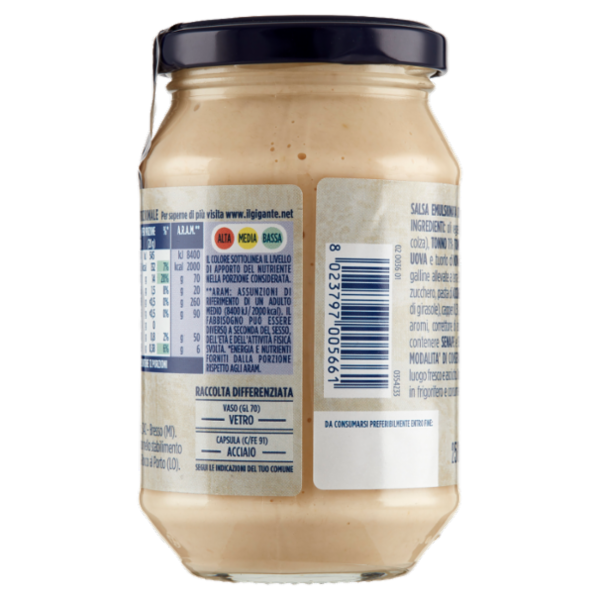 IL GIGANTE Salsa Tonnata 240 g