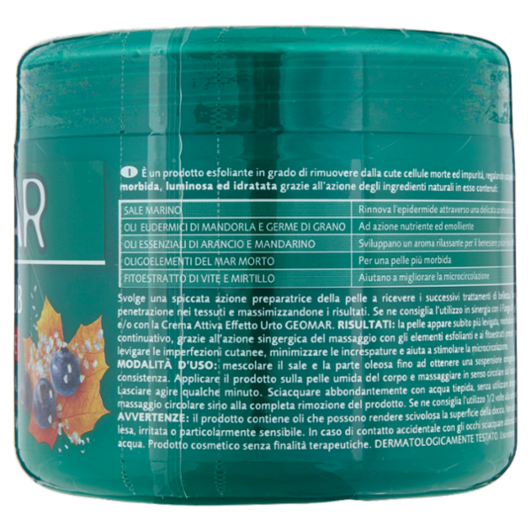 Geomar Thalasso Scrub Azione Levigante 600 g